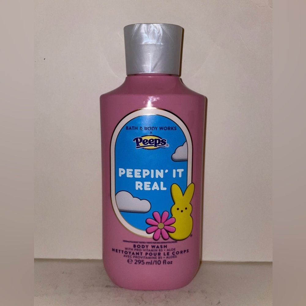 Bath & Body Works Peeps Peepin It Real Body Wash 10oz New